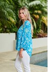 VALE TOP - boho flora